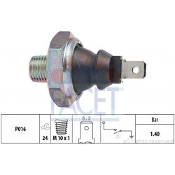 Sensor oil pressure light