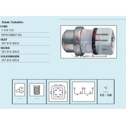 Sensor water temperature light