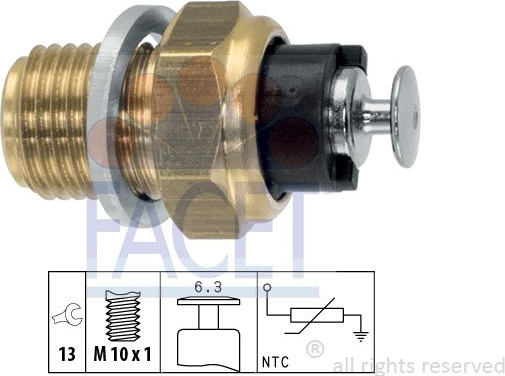 Sensor water temperature 7.3093 (FACET)