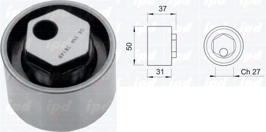 Tensioner belt 14-0304 (IPD)