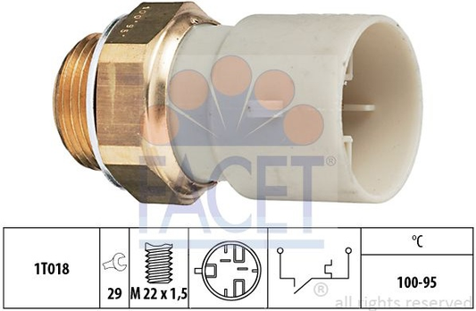 Switch cooling fan 7.5147 (FACET)