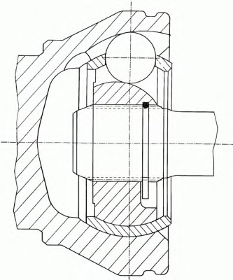 CV joint outer 3168K (GLO)