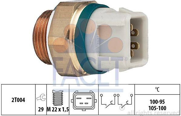 Switch cooling fan 7.5638 (FACET)