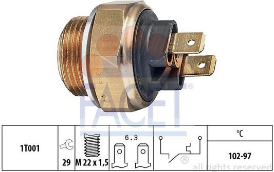 Switch cooling fan 7.5013 (FACET)