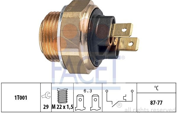 Switch cooling fan 7.5007 (FACET)