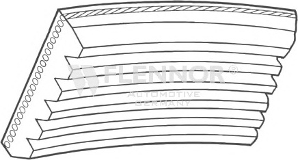 Belt timing 1987948719 (BOSCH)