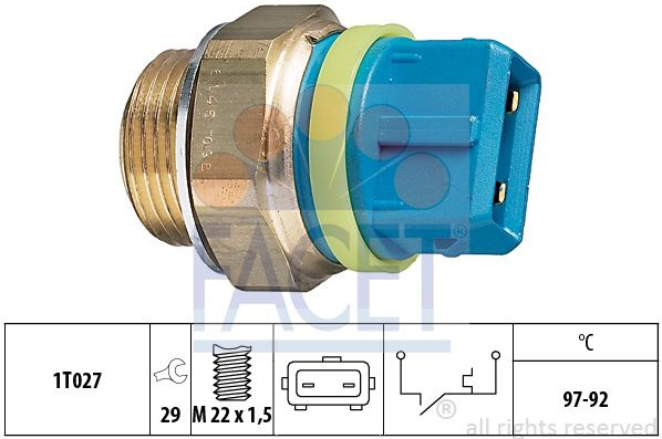 Switch cooling fan 7.5145 (FACET)