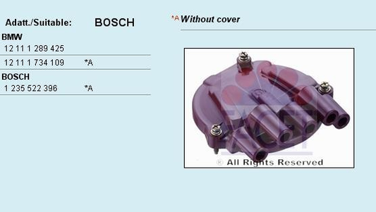 Distributor cap 2.7530/17 (FACET)