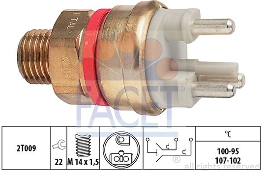 Switch cooling fan 7.5637 (FACET)