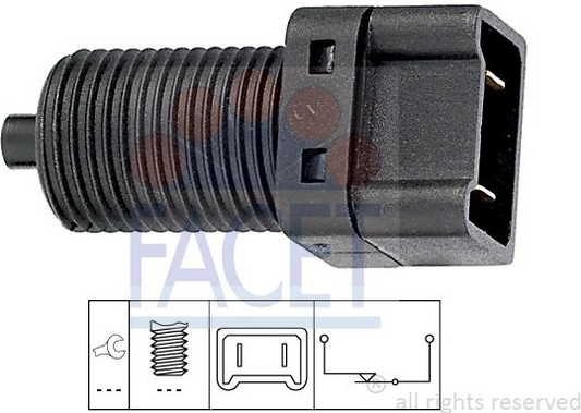 Switch STOP light 7.1075 (FACET)