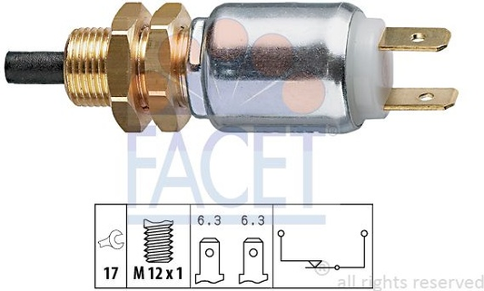 Switch STOP light 7.1014 (FACET)