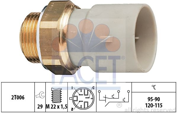 Switch cooling fan 7.5655 (FACET)