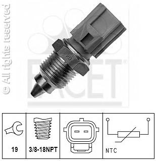 Sensor water temperature 7.3284 (FACET)