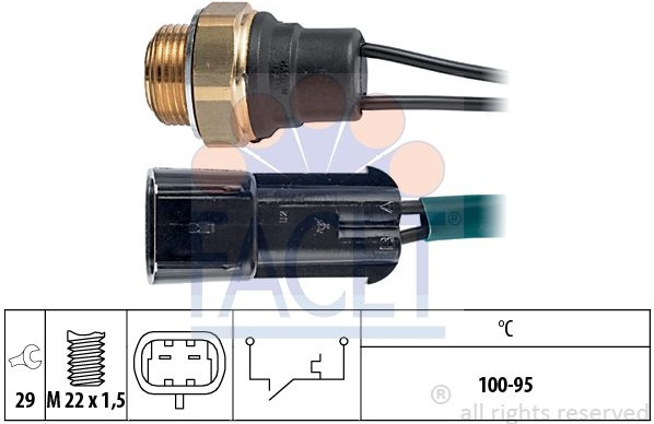 Switch cooling fan 7.5131 (FACET)