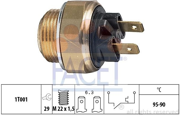 Switch cooling fan 7.5020 (FACET)