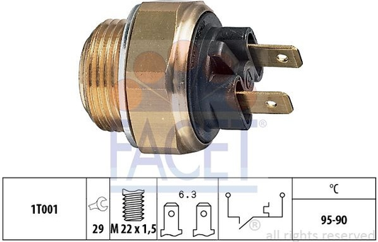 Switch cooling fan 7.5020 (FACET)