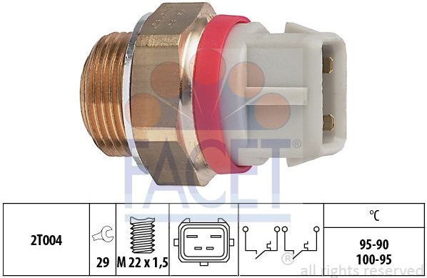 Switch cooling fan 7.5682 (FACET)