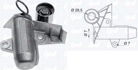 Tensioner vibration damper 10-0850 (IPD)