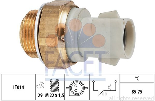 Switch cooling fan 7.5130 (FACET)