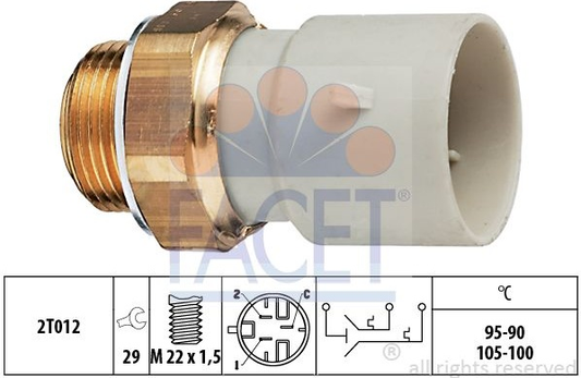 Switch cooling fan 7.5639 (FACET)