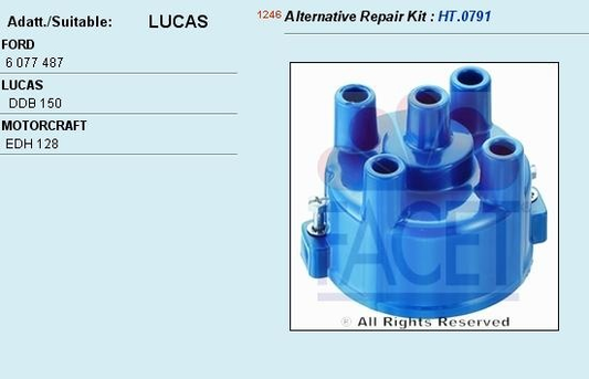 Distributor cap 2.8083 (FACET)