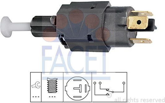 Switch STOP light 7.1082 (FACET)