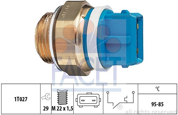 Switch cooling fan 7.5122 (FACET)