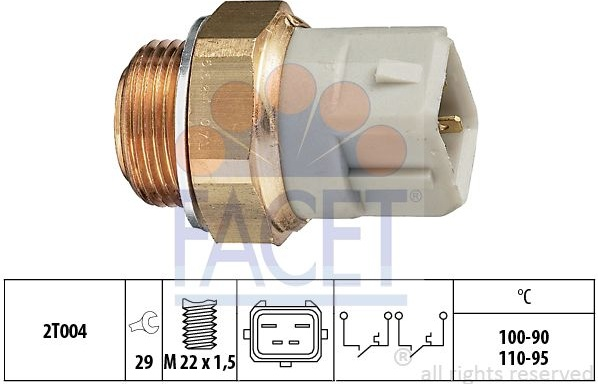 Switch cooling fan 7.5624 (FACET)