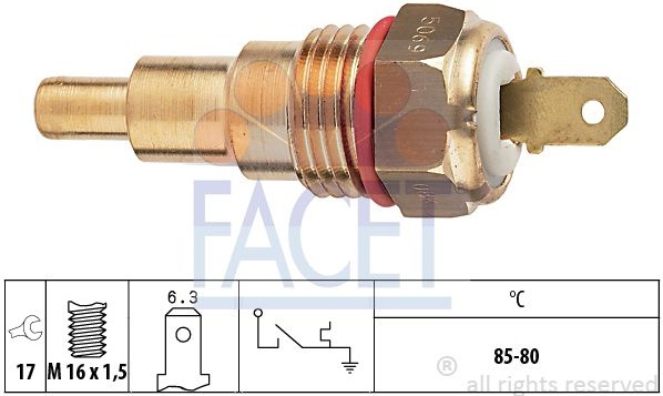 Switch cooling fan 7.5068 (FACET)